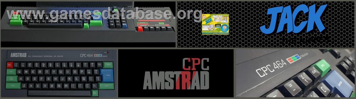 Jack the Nipper - Amstrad CPC - Artwork - Marquee