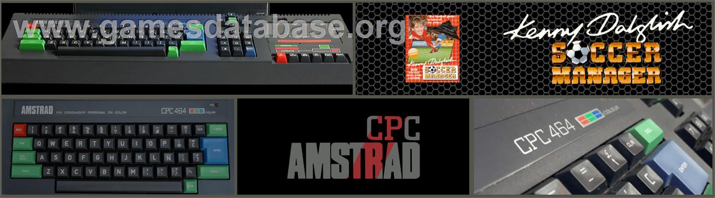 Kenny Dalglish Soccer Manager - Amstrad CPC - Artwork - Marquee