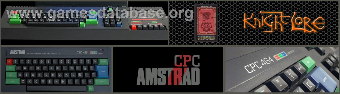 Knight Lore - Amstrad CPC - Artwork - Marquee