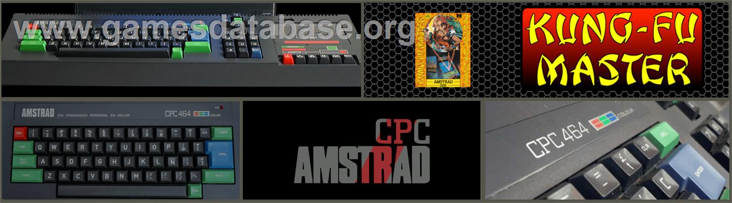 Kung-Fu Master - Amstrad CPC - Artwork - Marquee