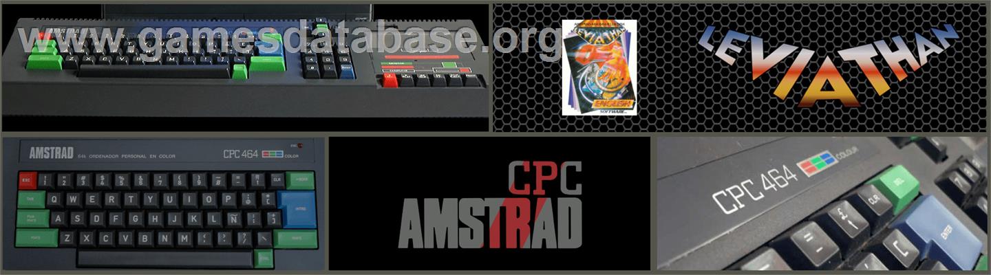 Leviathan - Amstrad CPC - Artwork - Marquee