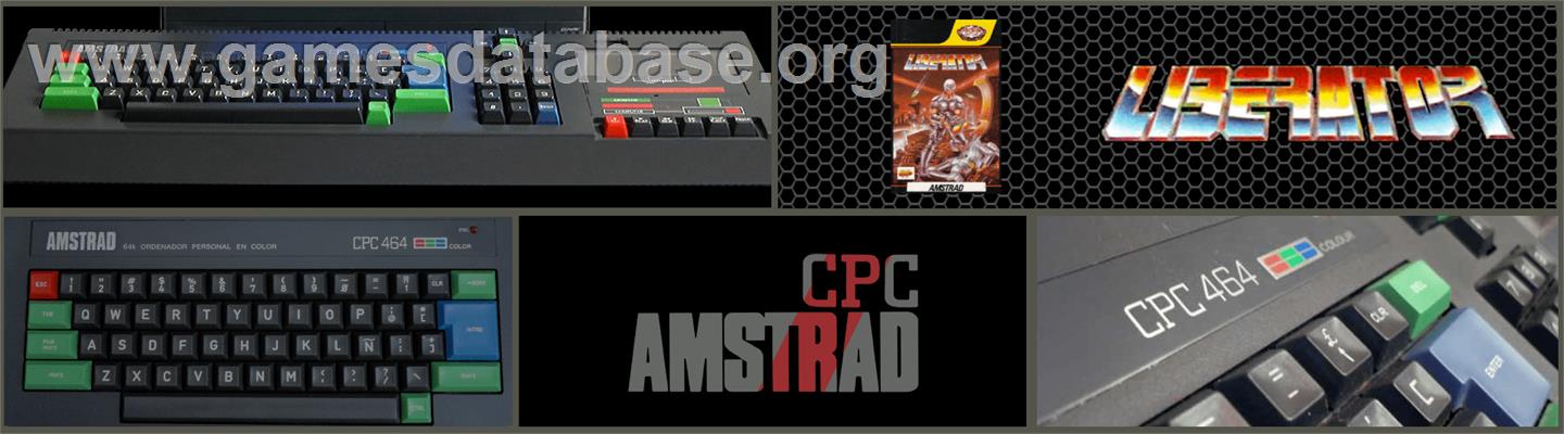 Liberator - Amstrad CPC - Artwork - Marquee