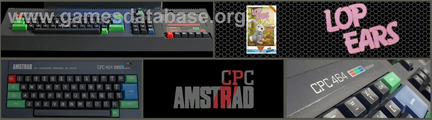 Lop Ears - Amstrad CPC - Artwork - Marquee