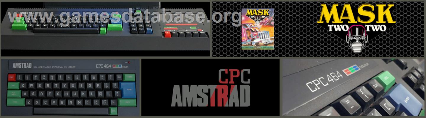 MASK 2 - Amstrad CPC - Artwork - Marquee