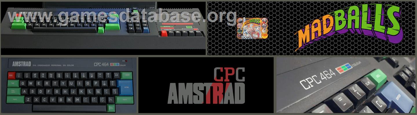 Madballs - Amstrad CPC - Artwork - Marquee