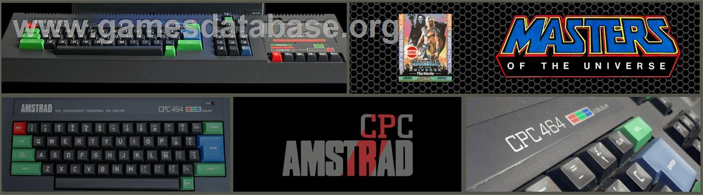 Masters Of The Universe - The Movie - Amstrad CPC - Artwork - Marquee