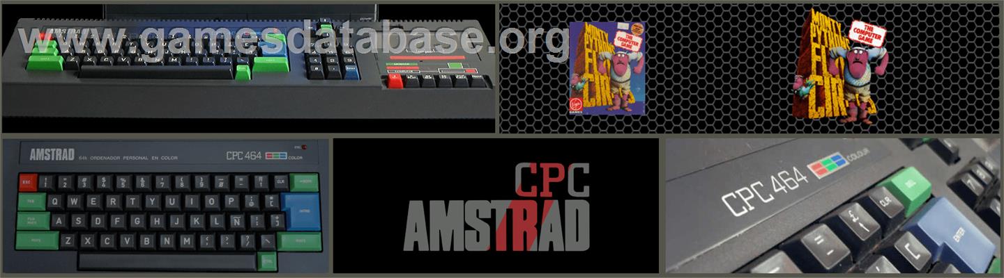 Monty Python's Flying Circus - Amstrad CPC - Artwork - Marquee