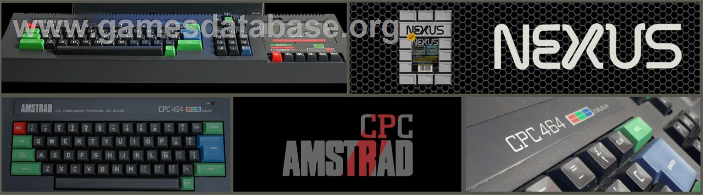 N.E.X.U.S. - Amstrad CPC - Artwork - Marquee