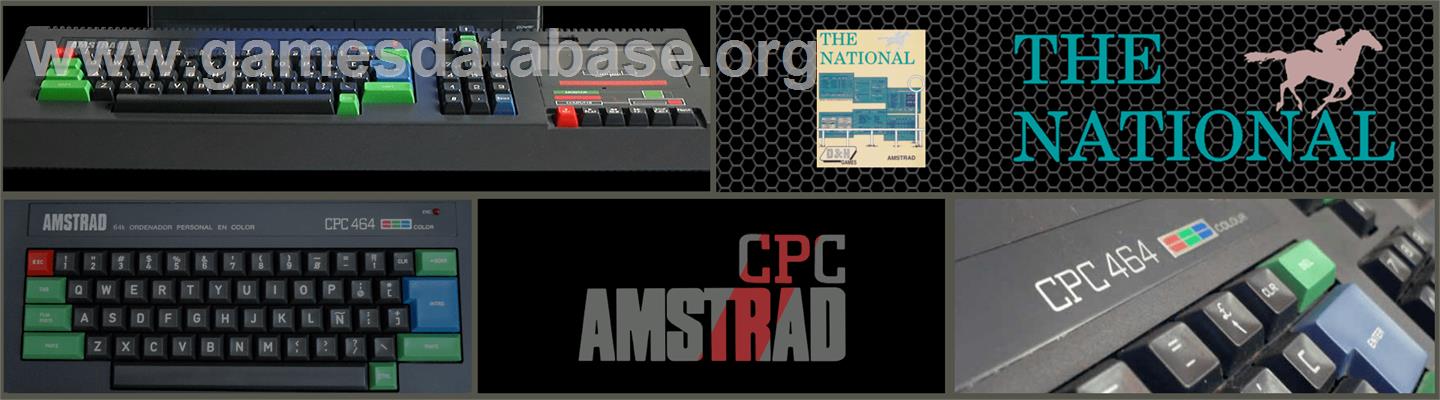 National, The - Amstrad CPC - Artwork - Marquee