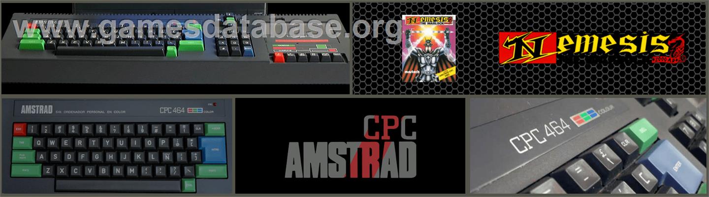 Nemesis the Warlock - Amstrad CPC - Artwork - Marquee