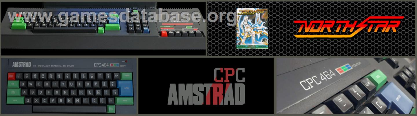 NorthStar - Amstrad CPC - Artwork - Marquee