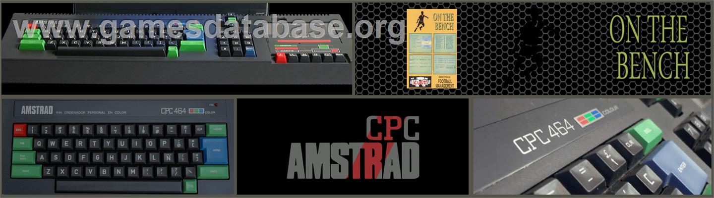On The Bench - Amstrad CPC - Artwork - Marquee