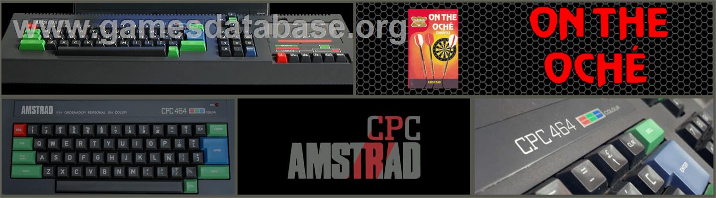 On The Oche - Amstrad CPC - Artwork - Marquee