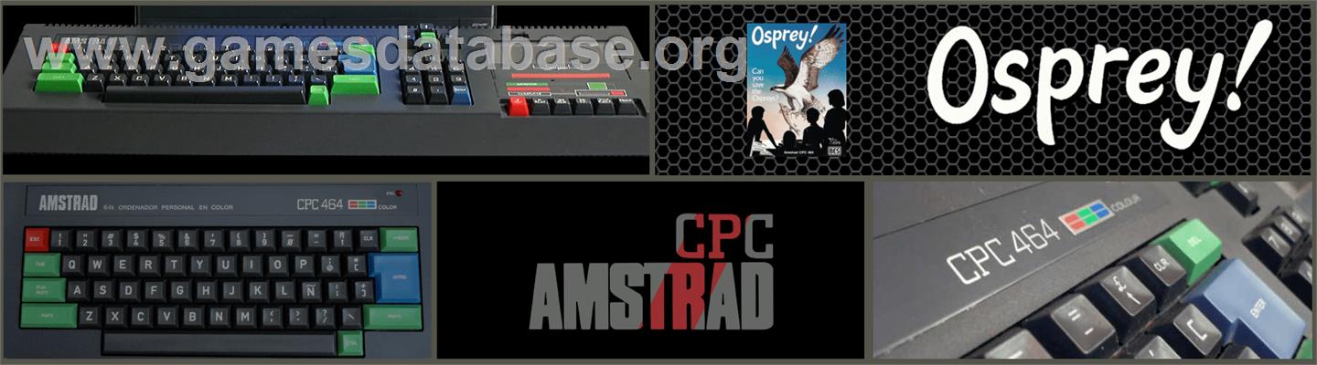 Osprey! - Amstrad CPC - Artwork - Marquee