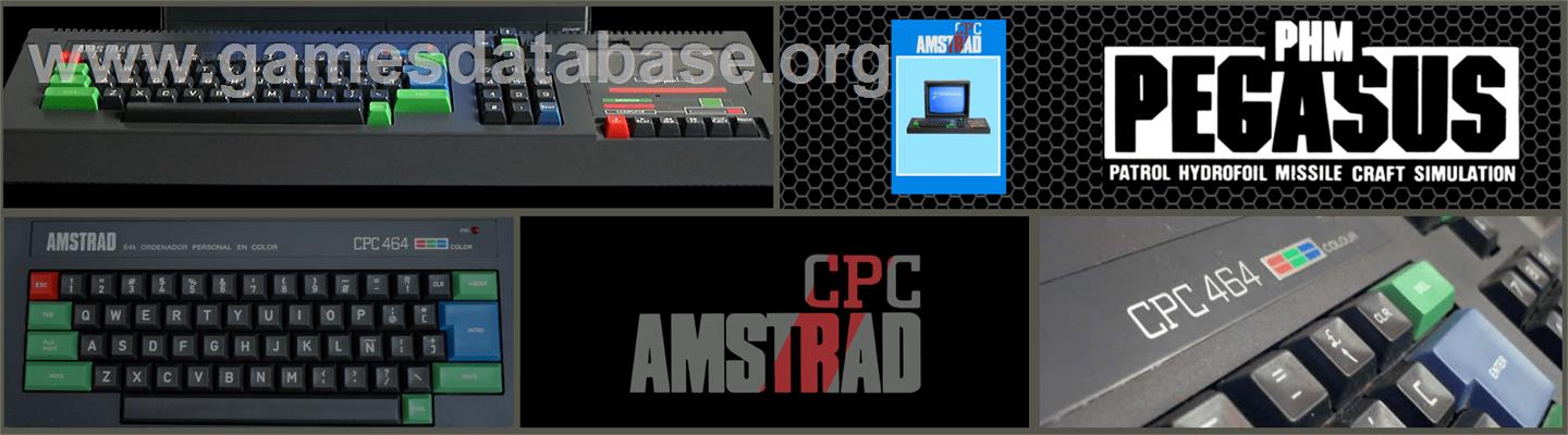 PHM Pegasus - Amstrad CPC - Artwork - Marquee