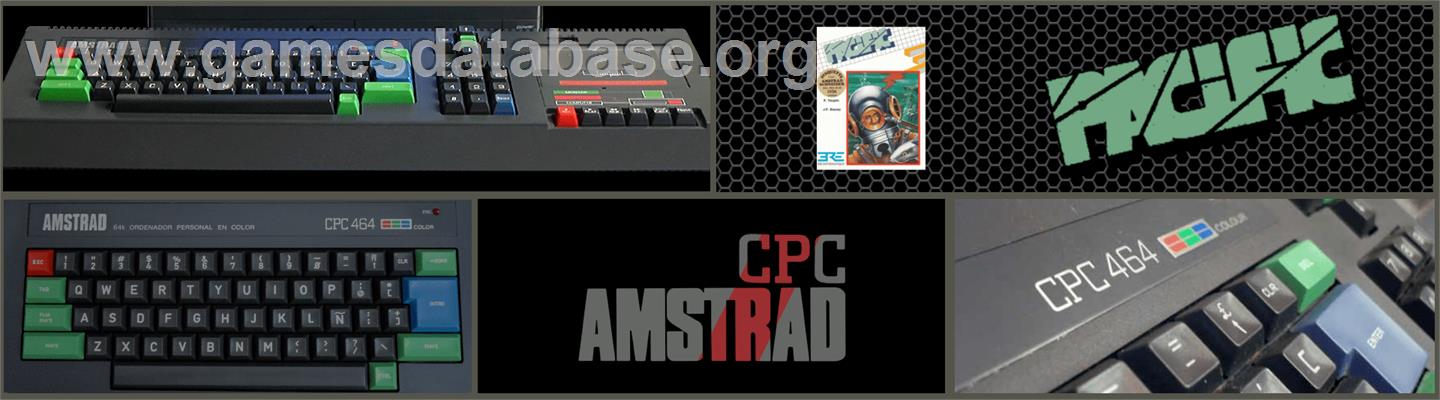 Pacific - Amstrad CPC - Artwork - Marquee