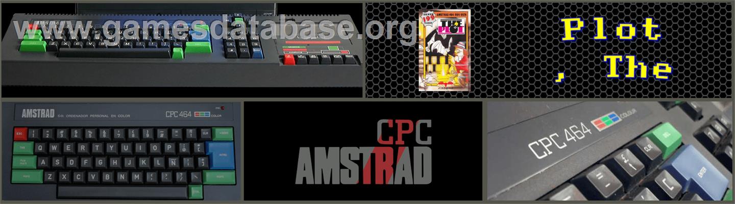 Plot, The - Amstrad CPC - Artwork - Marquee