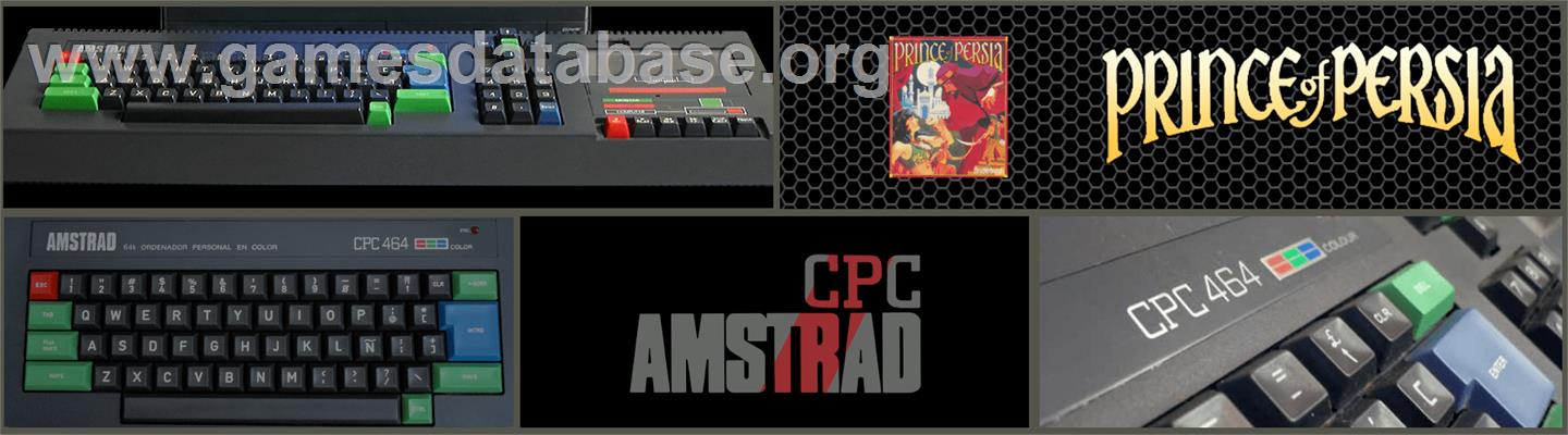 Prince of Persia - Amstrad CPC - Artwork - Marquee