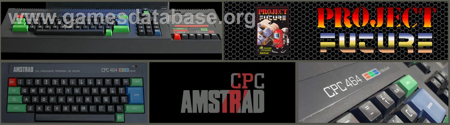 Project Future - Amstrad CPC - Artwork - Marquee
