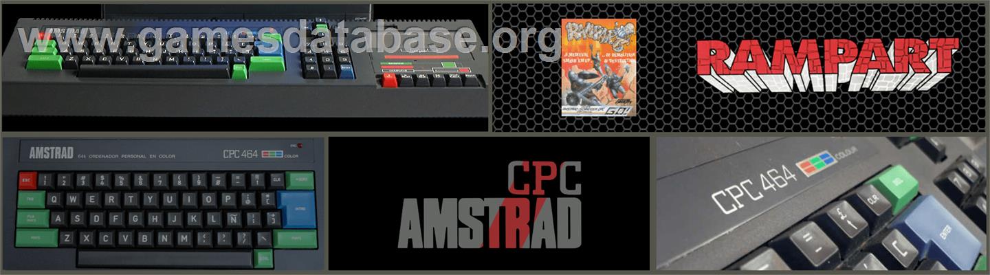 Ramparts - Amstrad CPC - Artwork - Marquee