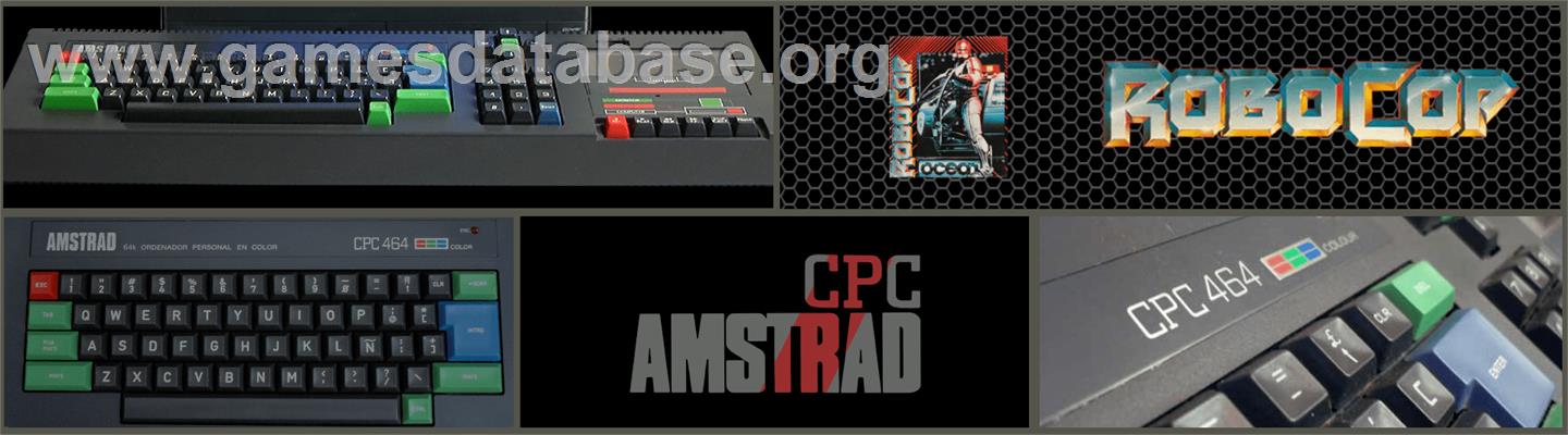 Robocop - Amstrad CPC - Artwork - Marquee