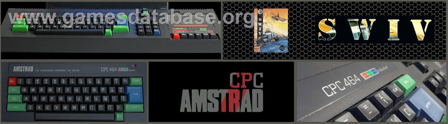S.W.I.V. - Amstrad CPC - Artwork - Marquee