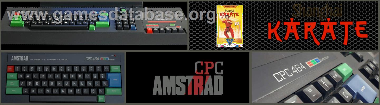 Shanghai Karate - Amstrad CPC - Artwork - Marquee