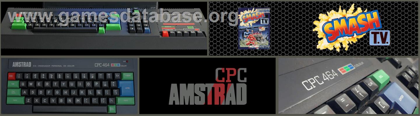 Smash T.V. - Amstrad CPC - Artwork - Marquee