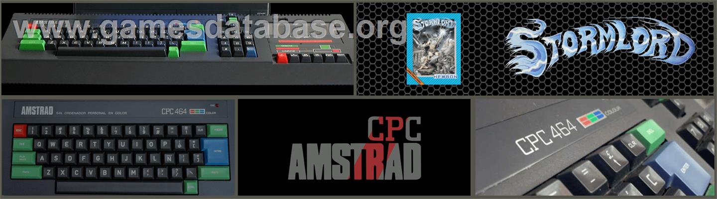 Stormlord - Amstrad CPC - Artwork - Marquee