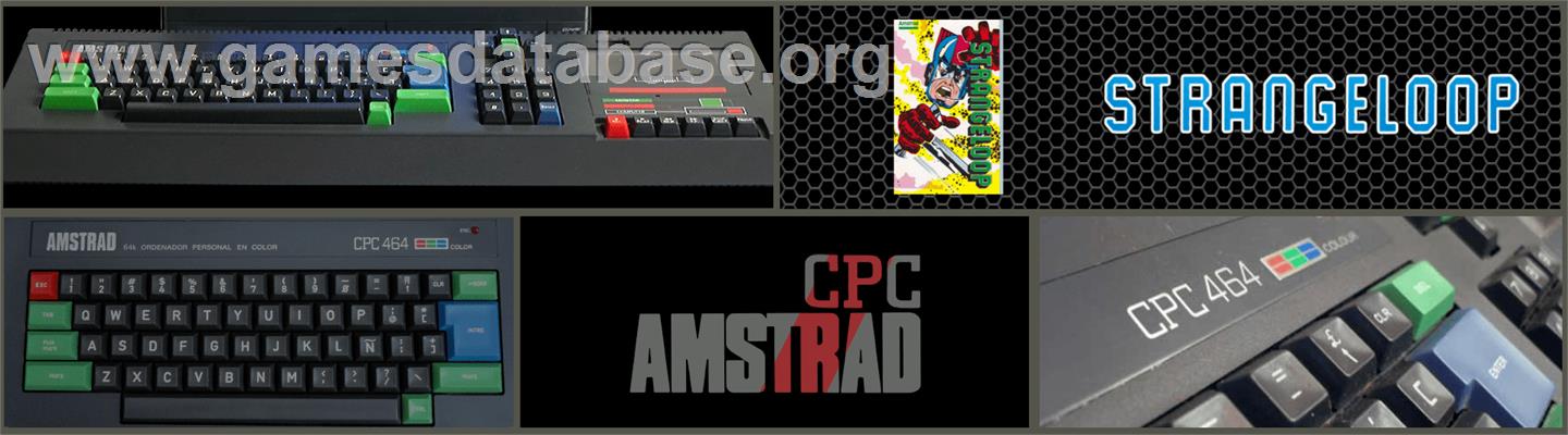 Strange Loop - Amstrad CPC - Artwork - Marquee