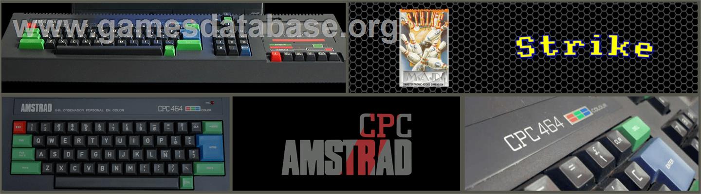 Strike - Amstrad CPC - Artwork - Marquee