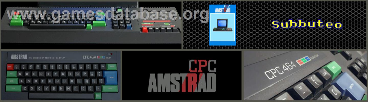 Subbuteo: The Computer Game - Amstrad CPC - Artwork - Marquee
