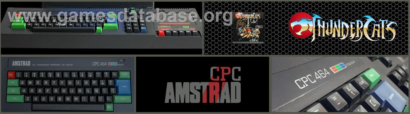 Thundercats - Amstrad CPC - Artwork - Marquee