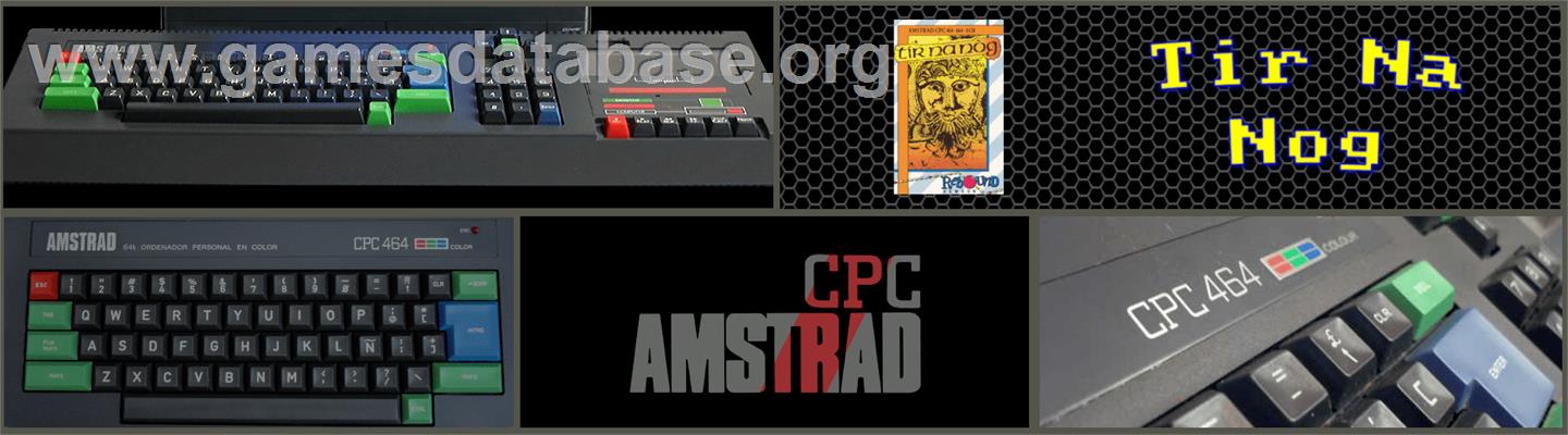 Tir Na Nog - Amstrad CPC - Artwork - Marquee