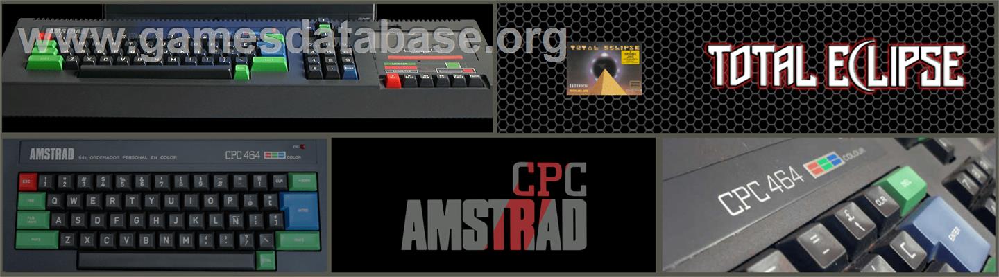 Total Eclipse - Amstrad CPC - Artwork - Marquee