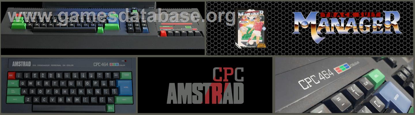 Tracksuit Manager - Amstrad CPC - Artwork - Marquee