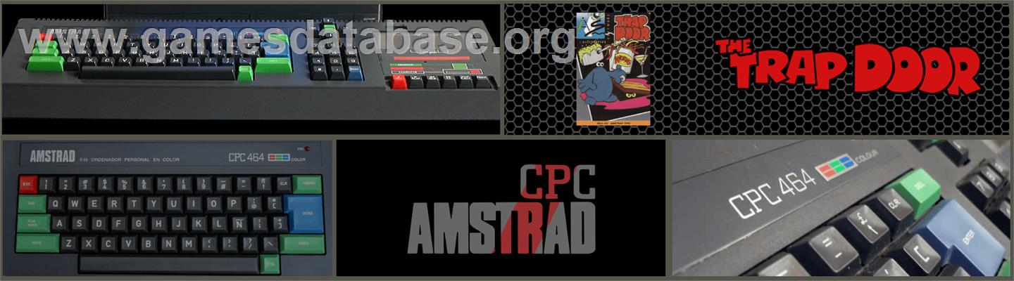 Trap Door - Amstrad CPC - Artwork - Marquee