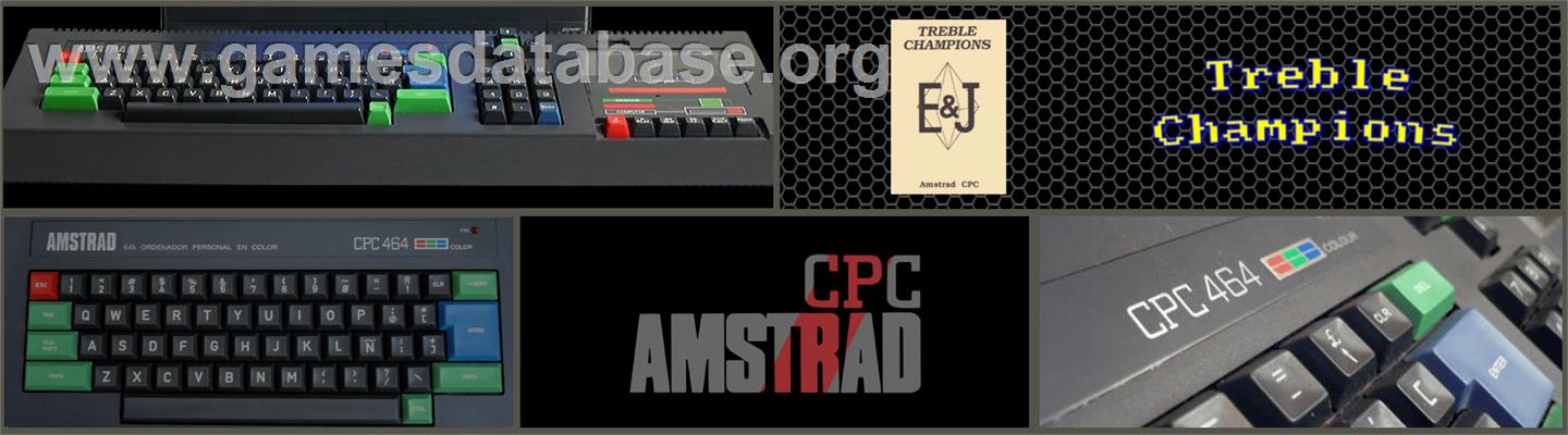 Treble Champions - Amstrad CPC - Artwork - Marquee