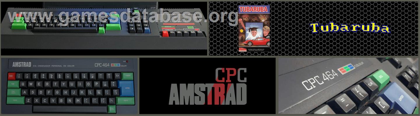 Tubaruba - Amstrad CPC - Artwork - Marquee
