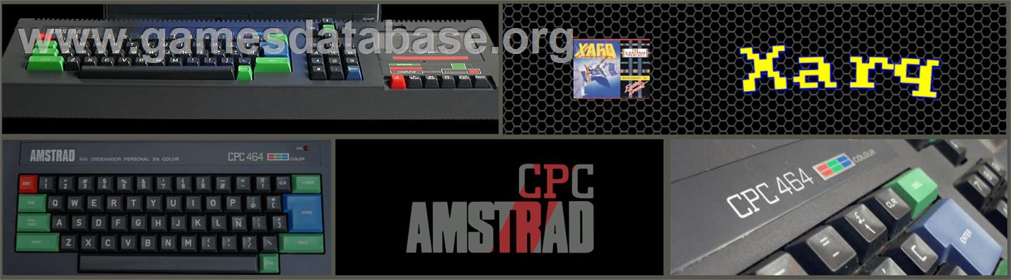 XARQ - The Zimmerman Trenches - Amstrad CPC - Artwork - Marquee