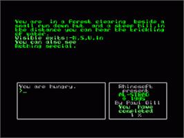 In game image of Al-strad on the Amstrad CPC.