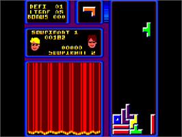 In game image of Alinka on the Amstrad CPC.
