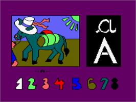 In game image of Animalier, L' on the Amstrad CPC.