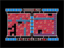 In game image of Barthels Dash on the Amstrad CPC.