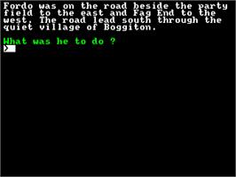 In game image of Bored Of The Rings on the Amstrad CPC.