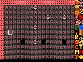 In game image of Boulder Dash Construction Kit on the Amstrad CPC.