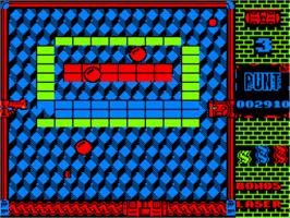 In game image of Brick on the Amstrad CPC.