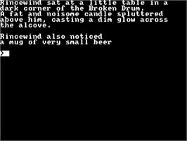 In game image of Colour Of Magic, The on the Amstrad CPC.