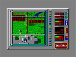 In game image of Combat Zone on the Amstrad CPC.