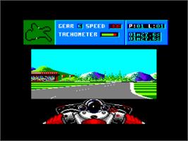 In game image of Cycles, The - International Grand Prix Racing on the Amstrad CPC.